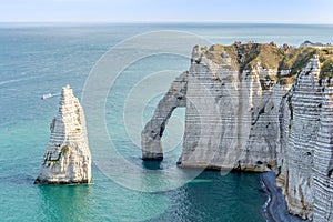 The Needle and the Porte d'Aval-Etretat