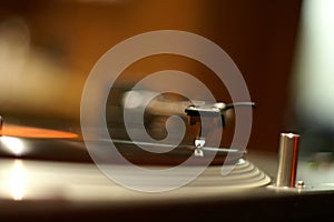Needle on the record photo