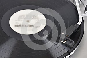 Needle of record player for plates