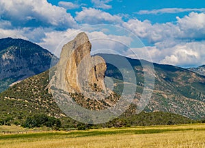 Needle Rock in Crawford, Colorado photo