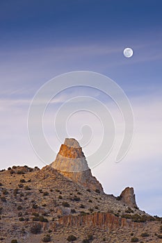 Needle Rock Moon