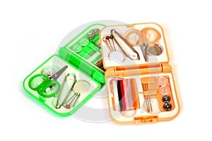 The needle thread portable