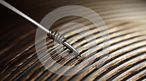 needle thread texture