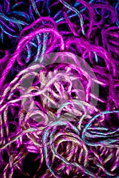 Needlecraft embroidery threads