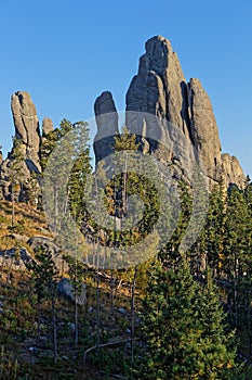 The Needles, rocks in Custer State Park
