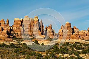 Needles at sunrise