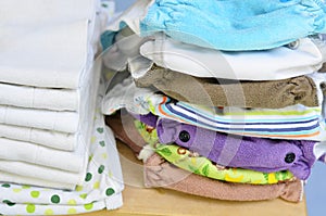 Needs for babies: cloth diapers, liners and changing pad