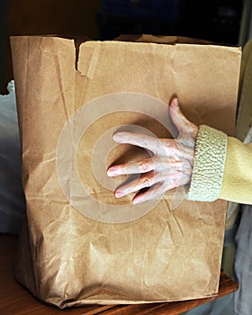 Needy Hands at Food Pantry