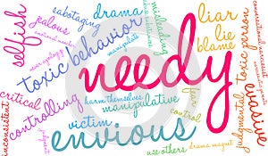 Needy Word Cloud