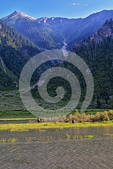 The mountains in Neelum valley Gurez Kashmir