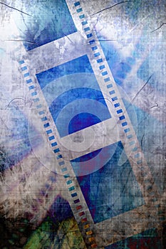 Negative film strip