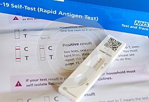 Negative NHS Covid-19 test