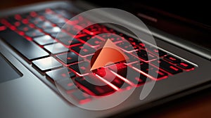 negative red down arrows