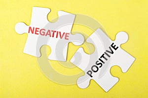 Negative versus positive