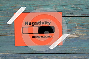 Negativity uninstalling