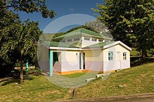 A negected library on bequia