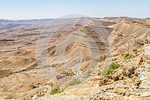 Negev desert in the early spring, Israel