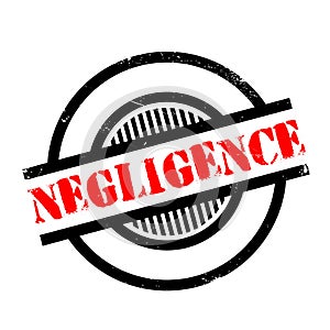 Negligence rubber stamp