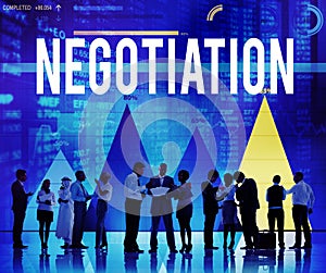 Negotiation Compromise Contract Agreement Decision Concept