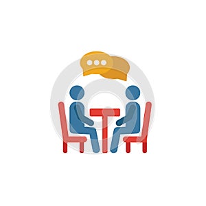 Negotiation icon. Simple element from soft skills icons collection. Creative Negotiation icon ui, ux, apps, software and photo