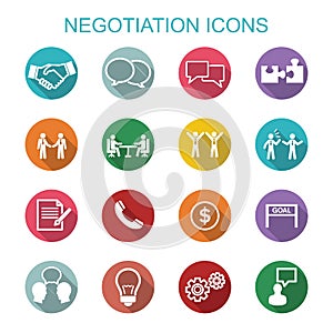 Negotiation icons