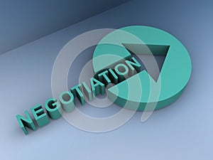 Negotiation illustration photo