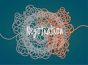 Negotiation in progress