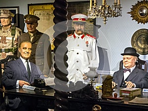 Negotiations statesmen USA, United Kingdom, USSR-World War II