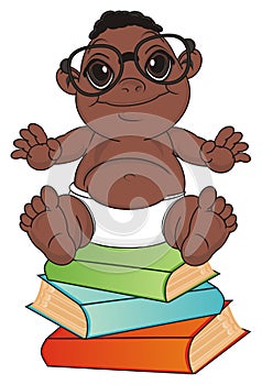 Negro baby and education`s objects