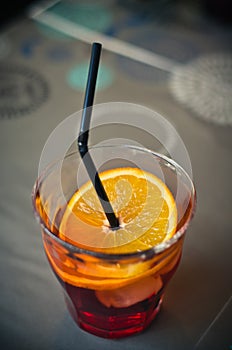 Negroni cocktail