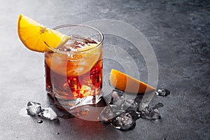 Negroni cocktail