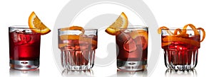 Negroni cocktails