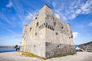 Nehaj Fortress in old town of Senj on the upper Adriatic coast