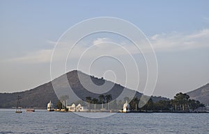 Nehru garden fatehsagar lake, Udaipur, Rajasthan