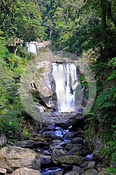 Neidong Forest Recreation Area situated at the upstream of Nanshih Creek, Wulai District,