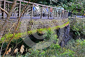 Neidong Forest Recreation Area situated at the upstream of Nanshih Creek, Wulai District,