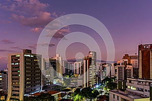 Neighborhood of the city of Belo Horizonte in Minas Gerais