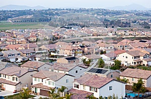 Neighborhood Roof Tops View