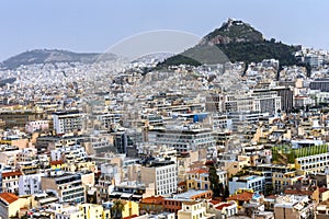 Neighborhoods Church Mount Lycabettus Athens Greece