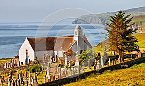 Neil Gunn Church and Graveyard,Caithness, Scotland, UK.  photo