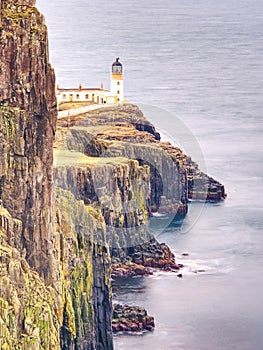 Neist Point Lighthouse, famous photographers location