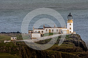 Neist Point Lightouse Skye Island Scotland Highlands UK