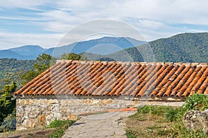 Nekresi, historic monastery in Kakheti, Georgia