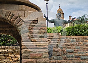 Nelson Mandela Statue at the Union Buildings in Pretoria, South Africa