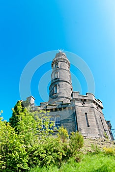 Nelson Monument in Edinburgh