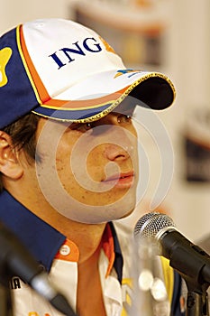 Nelson Piquet Jr - Bratislava press conference, May 2008