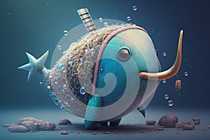 nely adorable!Adorable Narwhal: Epic Unreal Engine 5 Compositio