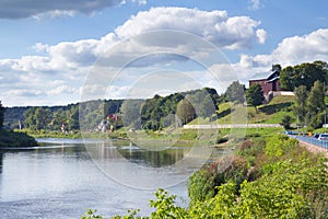 Neman river, Grodno, Belarus