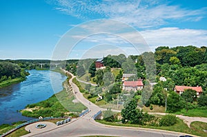 Neman river. Grodno, Belarus