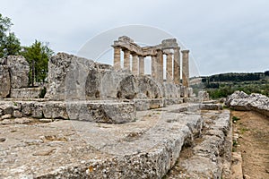 Nemea ancient site in Greece